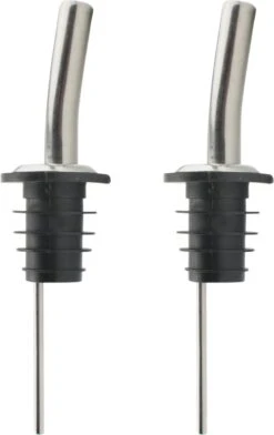 Veluw Boisson Verseur Boisson - Becs Verseurs Professionnels - Bouchon Verseur En Acier Inoxydable à Débit Rapide (2 Pièces)