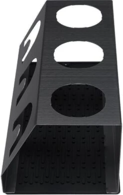 KINGDOWAY Porte-bouteilles - Porte-bouteilles - Porte-bouteilles - Avec Tapis Anti-goutte - Pour Bouteilles Duo, Crystal, Easy, Fuse, E-mail Soda Stream - Zwart Mat -Cuisine Fournitures Magasin 761x1200 2