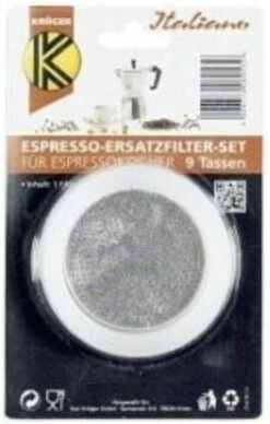 KARL KRÜGER Jeu De Pièces De Rechange Machine à Expresso 12 Tasses Filtre Bague D'étanchéité