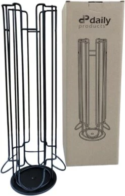 Daily Products Porte-capsule - Dolce Gusto - Porte-gobelet - Pour 32 Tasses - Porte- Tasses à Café - Rotatif à 360° - Zwart -Cuisine Fournitures Magasin 767x1200 1