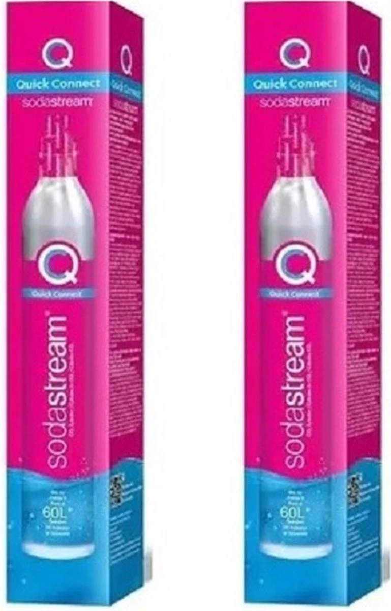 SodaStream Quick Connect CO2 Rose Cylindre - Pack Discount 2 Pièces 1 SodaStream Quick Connect CO2 Rose Cylindre - Pack Discount 2 Pièces