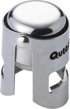 Quttin / Bouchon De Champagne / Bouchon De Vin En Acier Inoxydable Argenté