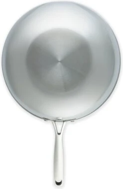 Poêle Wok ECO En Acier Inoxydable Just Vegan, Ceravegan - 28cm, 100% Végétalien, Revêtement Végétal Antiadhésif - Huile D'avocat - Wok Durable -Cuisine Fournitures Magasin 778x1200