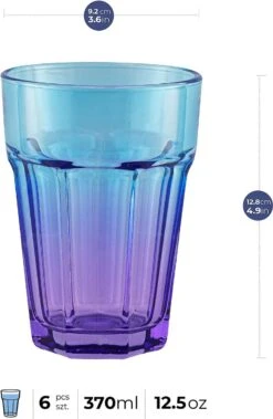 Gigi Dreamy Sunset Verres à Boire 370 Ml Verres à Cocktail Verres à Eau Ensemble Verres Long Drink Colorés Tasse En Verre Verres Colorés Caipirinha Verre à Boire Verre à Eau -Cuisine Fournitures Magasin 782x1200 4