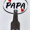 Le Papa Le Plus Gentil Se Trouve être Mon Porte-clés Décapsuleur Papa - Cadeau Papa - Cadeau Père - Vaderdag - Joli Cadeau Pour Papa - 6 X 9 CM
