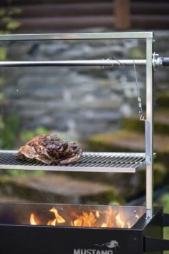 Barbecue D'extérieur Mustang Barbecue Patagonia Réglable En Hauteur - Zwart - Barbecue D'extérieur - Barbecue à Charbon - 39,8 Kg -Cuisine Fournitures Magasin 799x1200 15