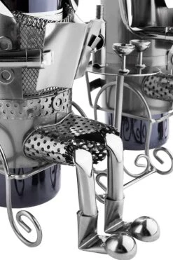 Brubaker Porte-bouteille Couple Sculpture En Métal Cadeau Avec Carte-cadeau 15 Brubaker Porte-bouteille Couple Sculpture En Métal Cadeau Avec Carte-cadeau -Cuisine Fournitures Magasin 800x1200 47