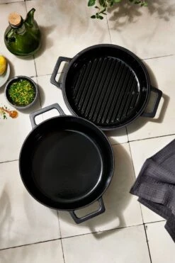 Boretti Solido 26 Cm Avec Couvercle Grill En Fonte - Tous Feux -Cuisine Fournitures Magasin 800x1200 99