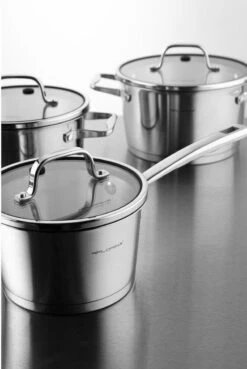 Set De Casseroles Professionnel Florina Inox 8 Pièces - Casseroles - Casseroles Et Poêles - Marmites - Cuisson - Tous Feux - Passe Au Lave-vaisselle -Cuisine Fournitures Magasin 804x1200 1