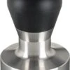 Expresso écarlate | Tamper "Passion" Pour Barista; Avec Poignée Ergonomique En PVC Ou En Bois Précieux De Votre Choix Et Base En Acier Inoxydable De Précision. Noir 58 Mm