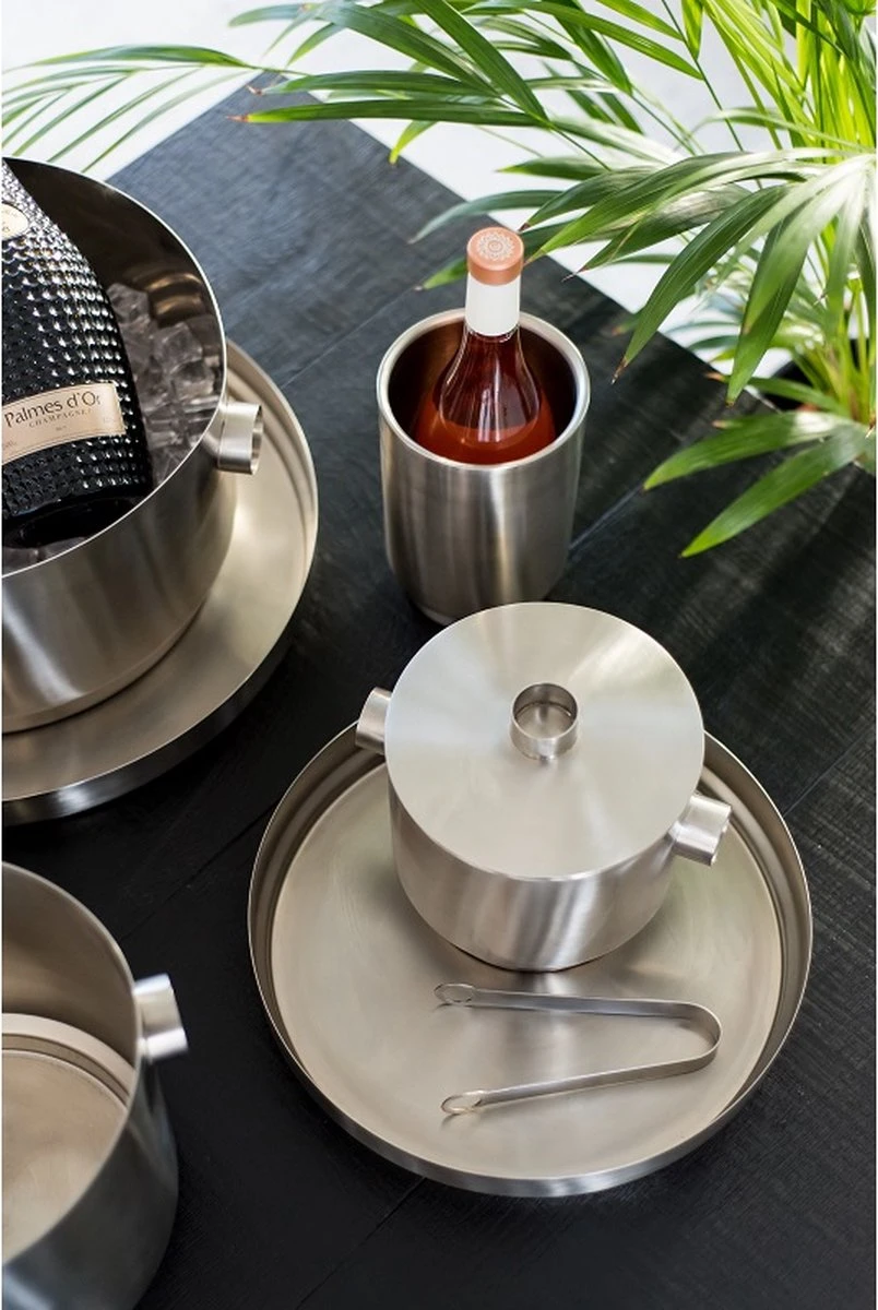 XLBoom Rondo Seau à Glace Refroidisseur à Vin Medium Acier Inoxydable 2 XLBoom Rondo Seau à Glace Refroidisseur à Vin Medium Acier Inoxydable – Image 2