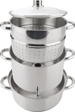 AREBOS Presse Fruits Extracteur Vapeur Presse-agrumes Cuiseur Vapeur Extracteur De Jus Ø 26cm -Cuisine Fournitures Magasin 807x1200