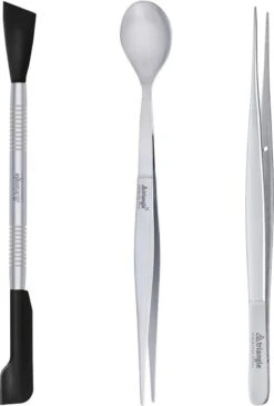 Ensemble De Garniture Triangle Final Touch 17 Cm Acier Inoxydable Argent 3 Pièces