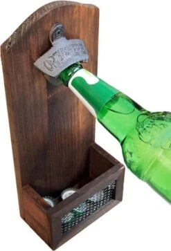 Décapsuleur Mural Avec Réceptacle - Bière - Boissons Gazeuses - Boissons - Bouchons - Contenant