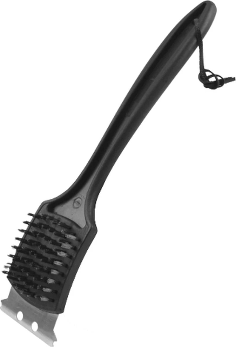 Veluw BBQ Brush With Scraper - Brosse Pour Gril / Brosse En Acier - 70x310x (H) 85mm 1 Veluw BBQ Brush With Scraper - Brosse Pour Gril / Brosse En Acier - 70x310x (H) 85mm