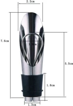 Verseur De Vin En Acier Inoxydable Et Bouchon De Vin I Bouchon De Bouteille De Vin I Vin De Vin - Bouchon De Vin -Cuisine Fournitures Magasin 826x1200