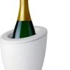 Basic DEMI - Design Champagne Cooler / Cave à Vin - Design Italien - Sans Glace, Avec Des Packs De Glace - Wit