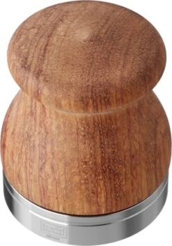 Expresso écarlate | Tamper "Comodo" Pour Barista; Avec Poignée En Bois Ergonomique De Votre Choix Et Base En Acier Inoxydable De Précision. Palissandre + Planche De Coffre 58 Mm -Cuisine Fournitures Magasin 842x1200 1