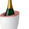 Mix DEMI - Design Champagne Cooler / Wine Cooler - Italian Design - Sans Glace, Avec Des Packs De Glace - Wit / Rose D' Or