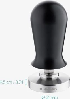 Presse à Café Et Expresso Navaris à Café Moulu - En Acier Inoxydable Avec Poignée En Aluminium - � 51 Mm -Cuisine Fournitures Magasin 860x1200