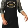 Cadeau Prénom Master Chef Floris Tablier De Cuisine / Tablier Barbecue Noir Pour Homme / Homme - Cadeau Fête Des Pères / Anniversaire / Retraite