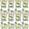 16x Verres à Cocktail / Mojito 440 Ml Série Oban - 40 Cl - Verres à Cocktails - Boissons à Cocktails - Verres à Cocktails En Verre