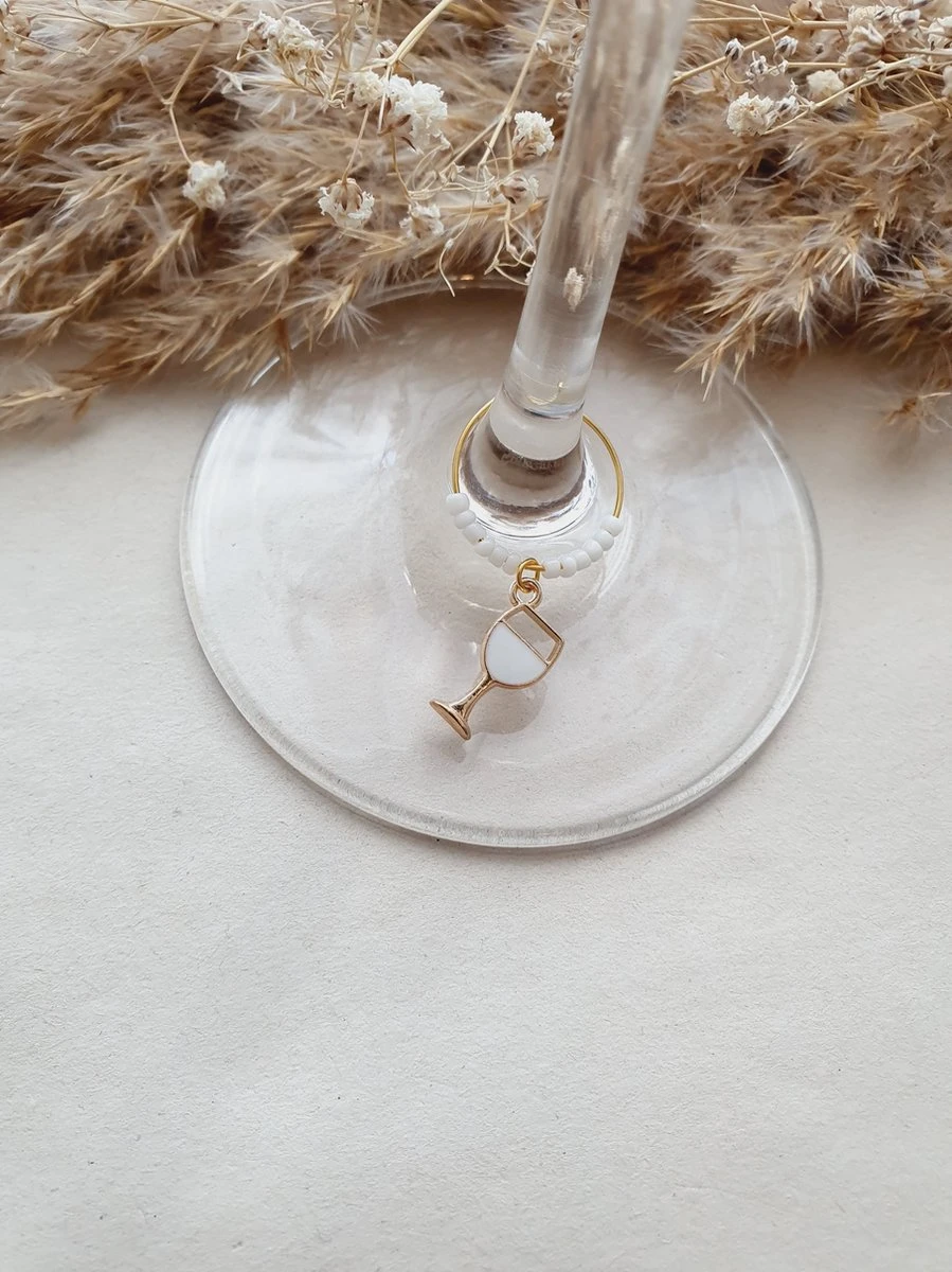 Reconnaître Votre Verre à Vin - Le Vin Est Bon - Anneaux De Verre à Vin - Verre à Vin - Perles 2 Reconnaître Votre Verre à Vin - Le Vin Est Bon - Anneaux De Verre à Vin - Verre à Vin - Perles – Image 2