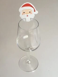 Noël - Décoration - Bonnet De Noel - Père Noël - Bonhomme De Neige - Renne - Glas à Vin - Verre - Fluut - Champagne - Décoration En Verre - 50 Pièces - Groot Paquet - Vin -Cuisine Fournitures Magasin 899x1200 26