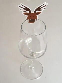 Noël - Décoration - Bonnet De Noel - Père Noël - Bonhomme De Neige - Renne - Glas à Vin - Verre - Fluut - Champagne - Décoration En Verre - 50 Pièces - Groot Paquet - Vin -Cuisine Fournitures Magasin 899x1200 28