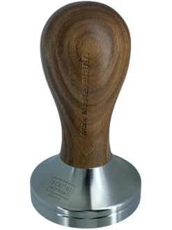 Expresso écarlate | Tamper "Classic" - Avec Gravure Laser De Nom Personnel Dans Un Manche En Bois Noble Bois De Santal Broin 53 Mm -Cuisine Fournitures Magasin 900x1200 10
