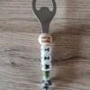 Ouvre-bouteille Personnalisé Avec Naam - Ouvre-bouteille Beer King - Ouvre-bouteille En Acier Inoxydable - Cadeau Ouvre-bouteille - 1 Pièce - Perles En Bois - Perles En Silicone - Ouvre-bouteille Pour Beer King