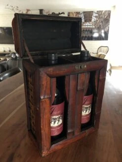 Coffret En Bois Colonial Pour 2 Bouteilles De Vin, Debout, Finition Bambou, Très Spécial ! 9 Coffret En Bois Colonial Pour 2 Bouteilles De Vin, Debout, Finition Bambou, Très Spécial ! -Cuisine Fournitures Magasin 900x1200 41