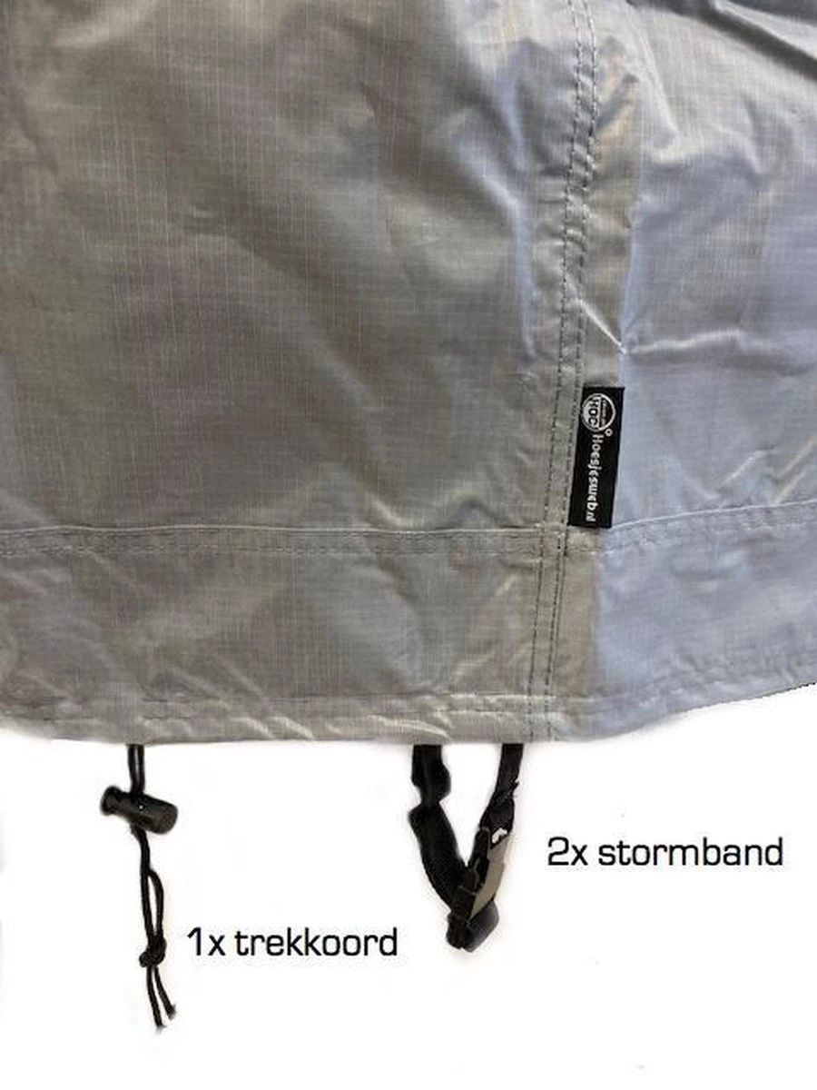 Housse De Barbecue COVER UP HOC Diamond Pour Grand Barbecue Green Egg - Imperméable Avec Sangles Storm Et Cordon De Serrage 6 Housse De Barbecue COVER UP HOC Diamond Pour Grand Barbecue Green Egg - Imperméable Avec Sangles Storm Et Cordon De Serrage – Image 6