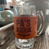 Chope De Bière Avec Le Texte; Bière De Papa Hands Off / Grand-père / Fête Des Pères / Cadeau / Noël / Anniversaire / Fête / Papa