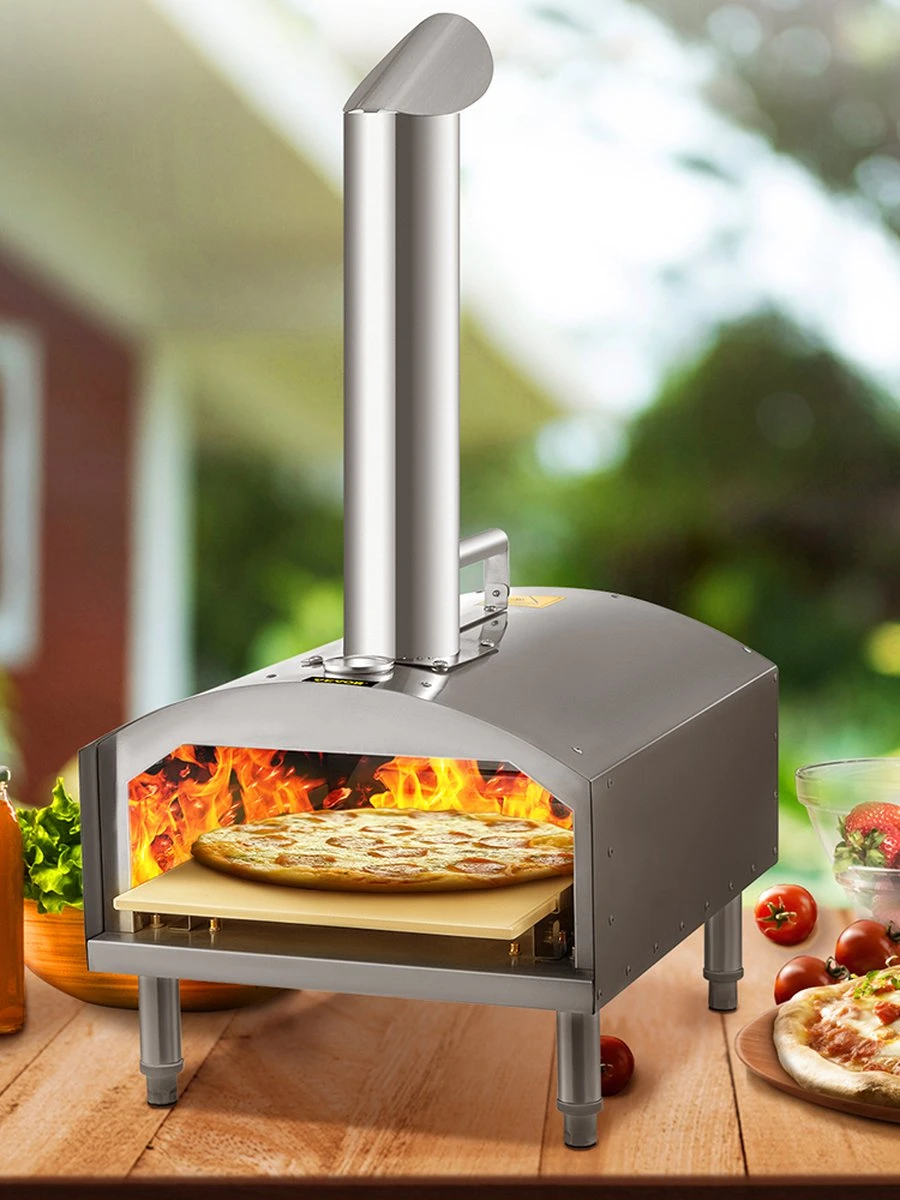 Four à Pizza Vevor® - Barbecue - Pizzarette - Four à Pizza Extérieur - Four à Pizza Extérieur - Pierre à Pizza - Portable - Acier Inoxydable 1 Four à Pizza Vevor® - Barbecue - Pizzarette - Four à Pizza Extérieur - Four à Pizza Extérieur - Pierre à Pizza - Portable - Acier Inoxydable