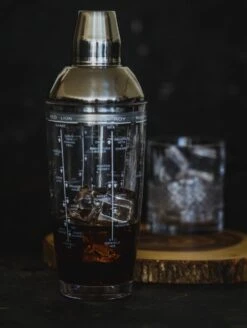 Barcraft Shaker à Cocktail Boston 700 Ml Glas/ Acier Inoxydable Argent -Cuisine Fournitures Magasin 903x1200 2