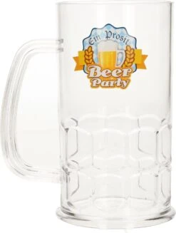 Chope à Bière Oktoberfest 14 Cm - Chopes à Bière En Verre à Bière En Plastique 275 Ml - Oktoberfest / Beer Party Catering Party Supplies