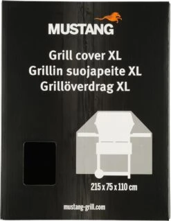 Housse De Protection Mustang XL 215 X 75 X 110 Cm - Zwart - Protection UV - Tissu Polyester