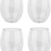 MyDrinkglass Verres à Cocktail En Plastique Tap Tucker | Verres à Cocktail En Plastique | 4 Pièces | Ensemble à Cocktail | Verres En Plastique | Zero Gaspillage | Réutilisable | Glas à Cocktail Incassable| 400 Ml |