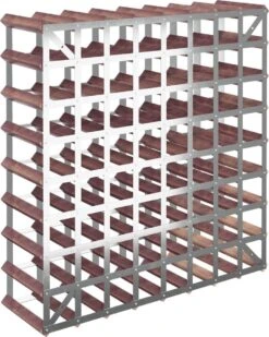 Prolenta Premium - Casier à Vin Pour 72 Bouteilles Pin Massif Marron -Cuisine Fournitures Magasin 960x1200 8