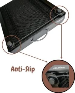 La Bora - Porte-Capsules Design Luxe Avec Tiroir - Pour Capsules Nespresso - 50 Tasses - Porte-Gobelets - Métal Inox -Cuisine Fournitures Magasin 967x1200