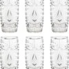 Verre à Cocktail Libbey Long Drink Tiki - 591 Ml / 59,1 Cl - 6 Pièces - Va Au Lave-vaisselle - Design Funny - Haute Qualité