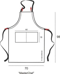 Mine Present - Tablier De Luxe - Si Vous Voulez être Pris Pour Plein - Rouge -Cuisine Fournitures Magasin 985x1200 4