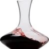 Onirique - Carafe à Vin - Soufflée à La Main - Carafe à Vin En Cristal - Elegant - Moderne - Vaisseau Verseur De Fête - Aérateur De Vin Pour Une Meilleure Expérience Du Vin - (62 Oz)