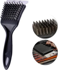 BBQ Clean - Brosse Pour Barbecue Heavy Duty - Brosse De Nettoyage - Brosse Et Grattoir Pour BBQ - De Heble® -Cuisine Fournitures Magasin 987x1200 11