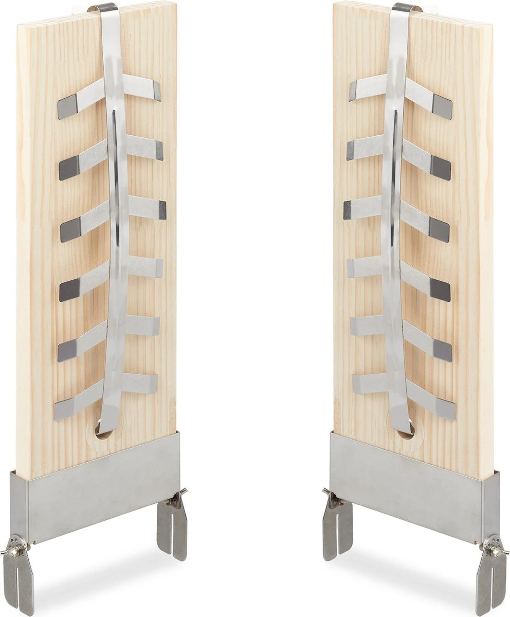 Relaxdays Smoker Board Bbq Saumon - Lot De 2 - Bbq Board - Bois De Cèdre - Réglable - XXL 1 Relaxdays Smoker Board Bbq Saumon - Lot De 2 - Bbq Board - Bois De Cèdre - Réglable - XXL
