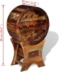 Prolenta Premium - Casier à Vin Pour 10 Bouteilles En Bois Massif Recyclé - Maison Et Jardin 15 Prolenta Premium - Casier à Vin Pour 10 Bouteilles En Bois Massif Recyclé - Maison Et Jardin -Cuisine Fournitures Magasin 995x1200