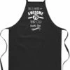 Awesome 75 Ans - Cadeau 75 Ans - Tablier De Cuisine - Coton - BBQ - Anniversaire - Noir